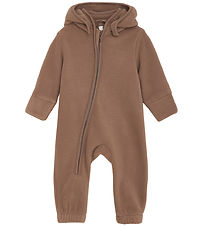 En Fant Fleeceanzug - Koka Mocha