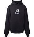 Hound Kapuzenpullover - Hoddie mit Stickerei - Black