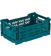 Aykasa Foldable Box - 27x17x11 cm - Mini - Peacock Green