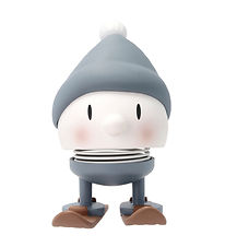 Hoptimist Skiing Bumble - 7.2 cm - Sky