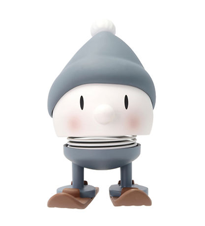 Hoptimist Skiing Bumble - 7.2 cm - Sky