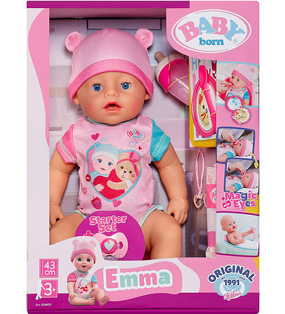 Baby Born Doll - Emma - 43 cm - 10 Functions