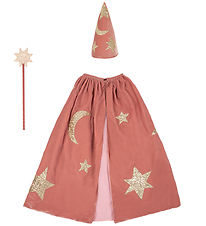 Meri Meri Costume - Wizard - Pink/Gold w. Stars