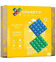 Connetix Magnetic plates - 2 Parts - Blue and Green