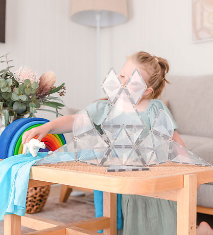 Connetix Segulsett - 24 Partar - Clear Formútvíkkunarpakki