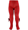 Condor Strumpbyxor m. Velour rosett - Red Velvet