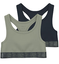 Name It Top - NkfShort - 2er-Pack - Seegras