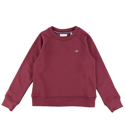 GANT Sweatshirt - Shield - Wine Ed