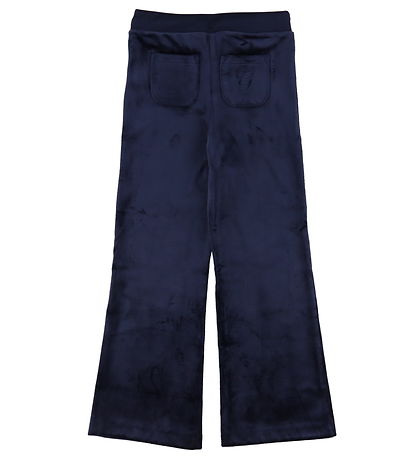 GANT Velours Broek - Evening Blue