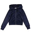 GANT Cardigan - Velvet - Evening Blue