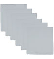Mininor Muslin Cloths - 6-Pack - 70x70 cm - Glacier Grey