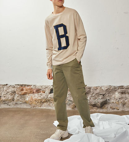 LMTD Trousers - NlnTalse Cargo - Deep Lichen Green