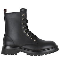 Tommy Hilfiger Boots - Lace-Up - Black