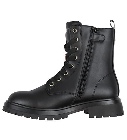 Tommy Hilfiger Kängor - Lace-Up - Svart