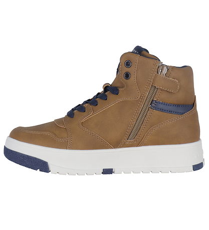 Tommy Hilfiger Kängor - Mid Cutlace-Up - Tobak