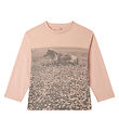 Stella McCartney Kids Blouse - Pink w. Horse