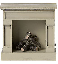 Maileg Miniature Fireplace - Off White