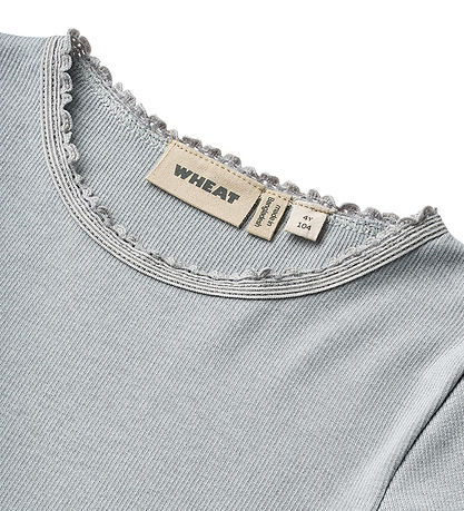 Wheat Blouse - Rib - Reese - Cloudy Sky