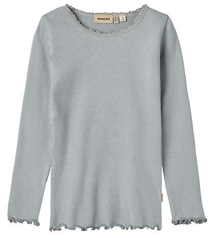 Wheat Blouse - Rib - Reese - Cloudy Sky