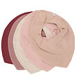 Pippi Teething Bib - 5-Pack - New Maroon