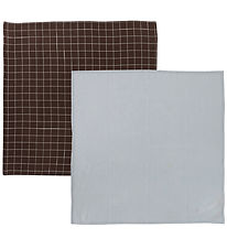 OYOY Hydrofiele Doek - 70x70cm - Mousseline- 2-pack - Ice Blue