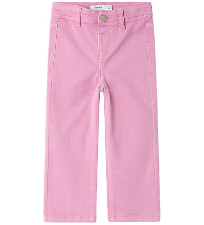 Name It Trousers - Twill - NmfPolly - Fuchsia Pink