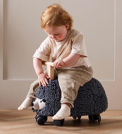 Kids Concept Ride Á - Broddgelti - Edvin - Grátt