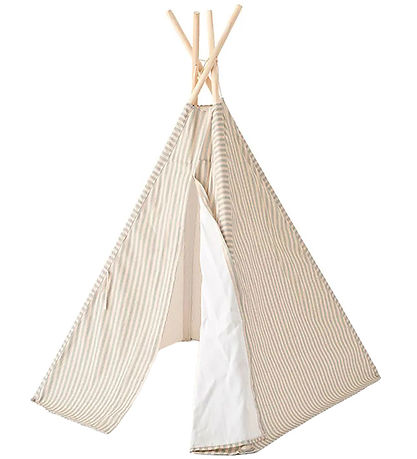 Kids Concept Spielzelt - Tipi Stripe - Blau/Weiß