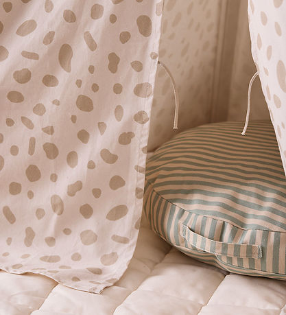 Kids Concept Play Tent - Tips Dot - White/Beige