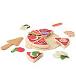 Kids Concept Pizza Kit - Trä - Barnens HUB