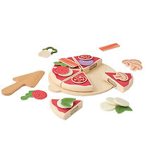 Kids Concept Pizza Kit - Wood - Kid's HUB