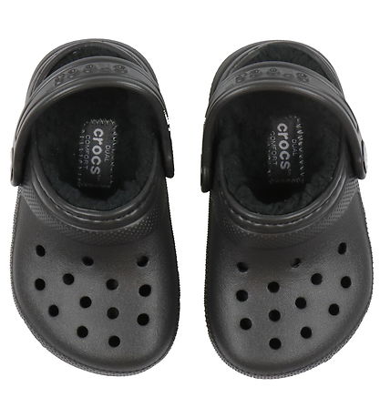 Crocs Sandals w. Lining - Classic+ Lined Clog T - Black