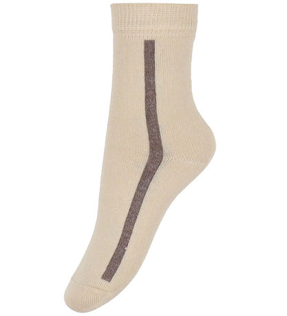 Minymo Socks - 5-Pack - Noos - Silver Mink