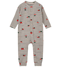 Liewood Nightsuit - Birk Printed Pajama Set Jumpsuit - Holiday V