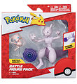 Pokémon Figure - Battle Figure 2-Pack - Mewtwo Duck Mew