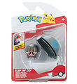 Pokémon Figure - Clip N Go - Lechonk w. Heavy Ball