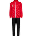 Hummel Tracksuit - hmlLogo - True Red/Black