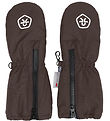 Color Kids Mittens w. Zipper - Raisin