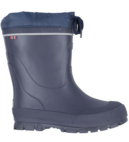 Viking Rubber Boots - Jolly Warm - Navy/Grey