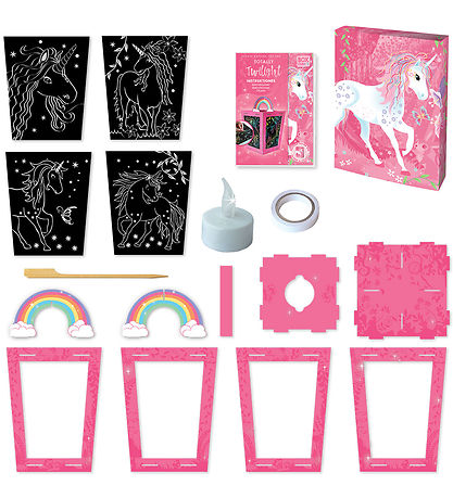 Box Candiy Creation Set - Lantern Scratch Art-Set - Totally Twil