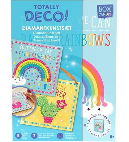 Box Candiy Kreatives Spielset - Diamond Art Kit - Totally Deco