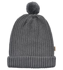 Wheat Beanie - Knitted - Alphie - Stormy Blue