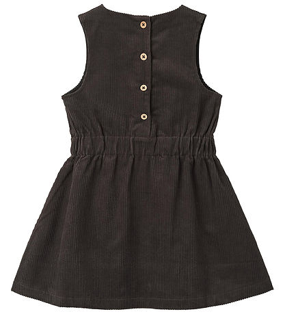 Wheat Dress - Corduroy - Agnete - Raven