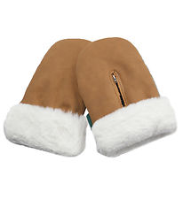 KongWalther Pram Gloves - 2-Pack - Østerbro - Brown