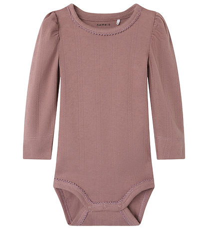 Name It Body l/ä - Slim Body - NbfNigella - Twilight Mauve