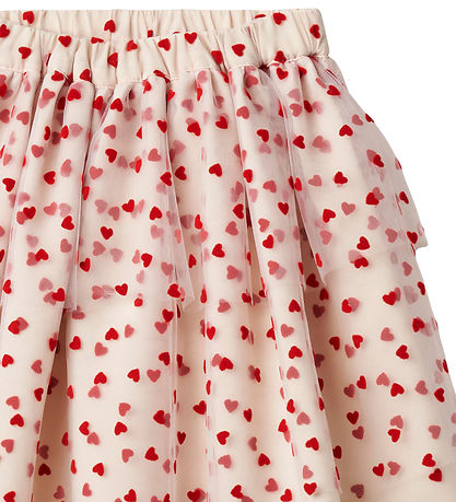 Fliink Skirt - Tulle - Sandshell/Pompeian Red