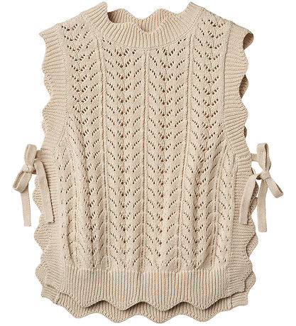 Fliink Waistcoat - Knitted - Nova - Sandshell
