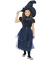 Smiffys Costume - Deluxe Midnight Witch - Blue