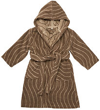 Leander Bathrobe - Woodland - Mocca