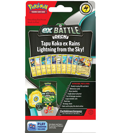Pokémon Viðskiptakort - Battle Deck - Tapu Koko fyrrv
